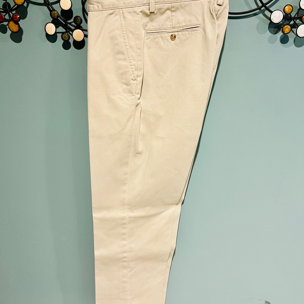Men's Polo Ralph Lauren Khaki Dress Pants, 34/32 Relaxed Fit